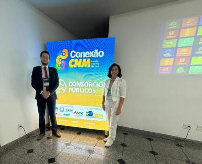 Secretária executiva do Cisamapi recebe capacitação sobre Consórcios Públicos no evento Conexão CNM