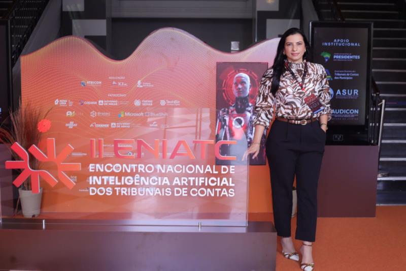Diretora de Licitações do Cisamapi participa de encontro nacional sobre Inteligência Artificial no controle e governança pública